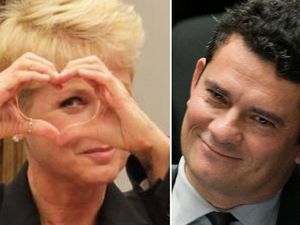 Xuxa elogia Sergio Moro: ‘Admiração e gratidão’