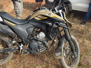 Moto com queixa de roubo é encontrada e recuperada em sítio em Arapiraca