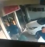 [Vídeo] Casal tranca funcionária e faz arrastão em loja de roupas em Maceió