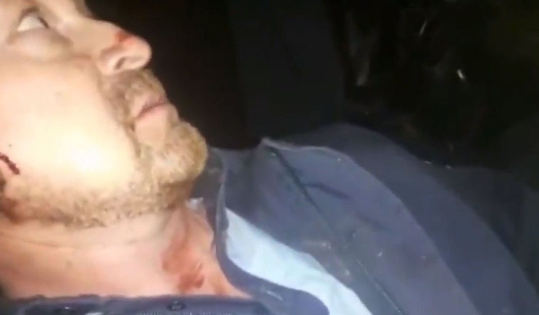 Motorista gravou vídeo dentro de caminhão soterrado no Paraná: 'Estou no meio da terra'