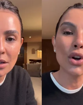 Cíntia Chagas sobre críticas da direita após denúncias: 'Mais vorazes'