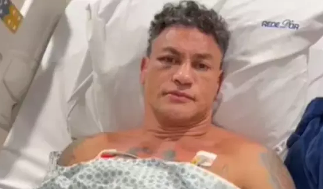 Internado em hospital, Popó vai passar por cirurgia nesta segunda-feira