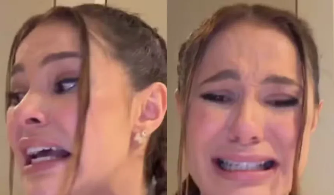 Mirela Janis aparece desesperada após ser assaltada em SP