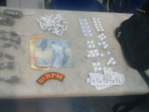 Homem é preso com calmante e maconha em Rio Largo