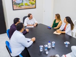 Prefeito Luciano recebe visita da nova superintendente do Arapiraca Garden Shopping