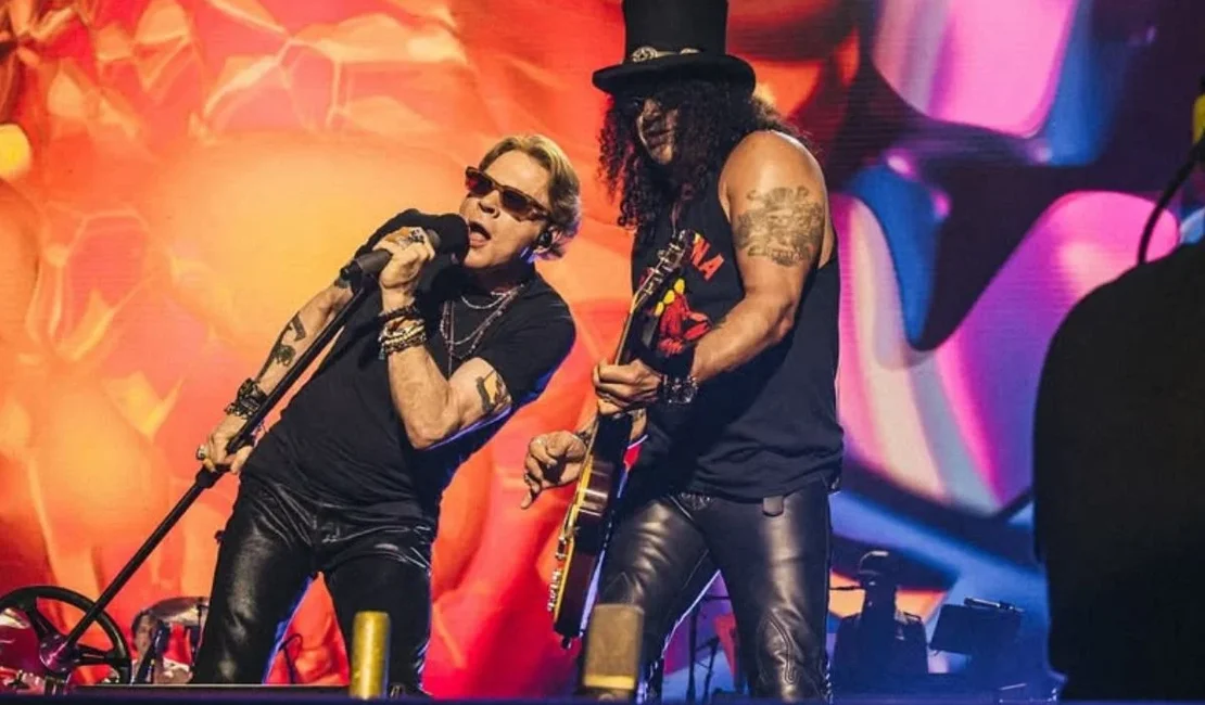Guns N’ Roses encerra turnê no Brasil com show histórico em Brasília