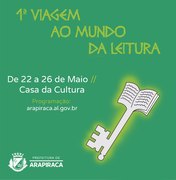 Arapiraca inicia semana em homenagem a literatura com palestras, filmes e contação de histórias