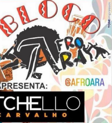 Bloco de percussão Afro Ara faz desfile pelas ruas de Arapiraca neste sábado (24) com cantor baiano Tchello Carvalho