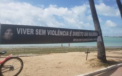 Ato na Ponta Verde relembra assassinato de mulheres