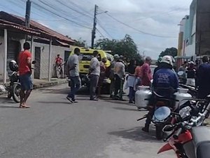 Homem rouba mulher no Bairro Cavaco e acaba contido e espancado por populares