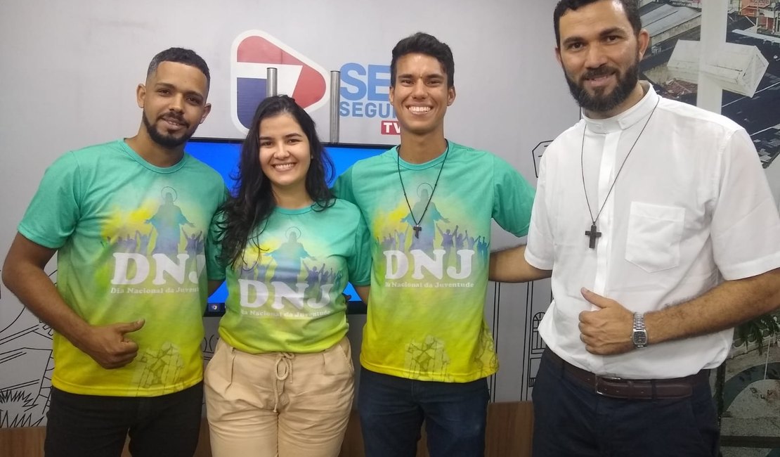 [Vídeo] Jovens de paróquias de Arapiraca se mobilizam para celebrar Dia Nacional da Juventude