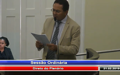 Francisco Tenório abriu o assunto na Assembleia Legislativa