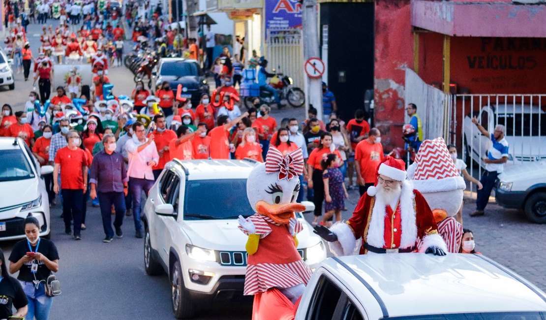 Prefeitura de Palmeira dos Índios dá início ao Natal Luz 2021 e divulga programação de Réveillon