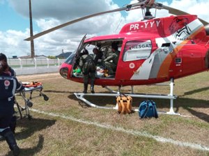 Pneu de caminhão se desprende e atinge carro em São Miguel dos Campos