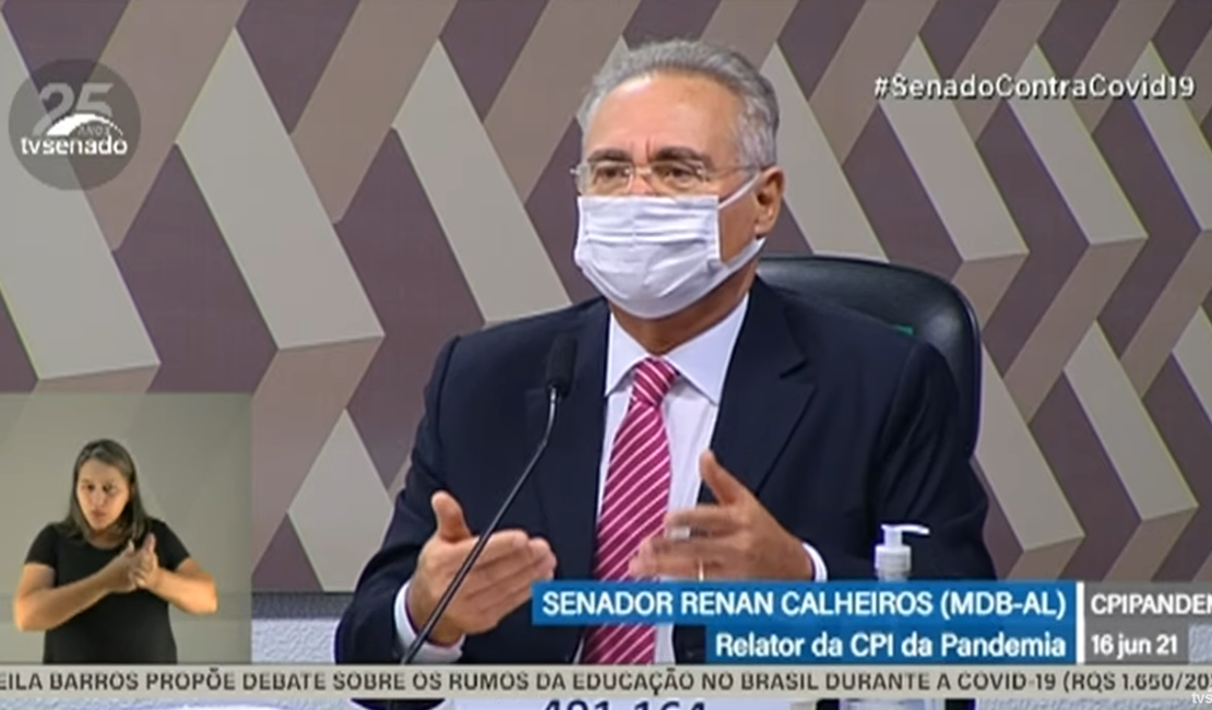 Calheiros avalia cenário e diz que Dantas tem chances de ganhar no 1° turno