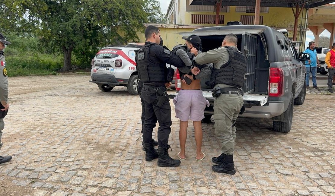 Suspeito de feminicídio em São Paulo é preso no Sertão de Alagoas