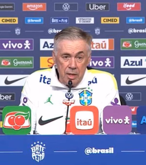 Ancelotti não revela escalação, mas diz que quer fazer testes na seleção