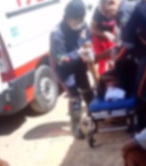 Mulher é agredida com pedrada pelo companheiro no Benedito Bentes