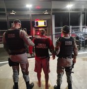 Homem é preso por agredir esposa com facão no município de Piranhas