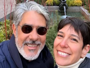 Após deixar o JN, William Bonner curte férias com a esposa em NY