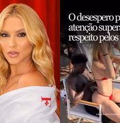 Virginia dá resposta às críticas após posar de biquíni no colo de Vini Jr.
