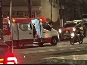 Suspeito tenta assaltar populares, é espancado e socorrido no Centro de Arapiraca