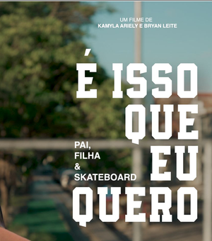 Curta documental retrata relação entre pai e filha skatistas de Maceió
