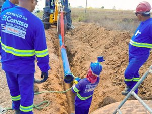 Obra expande rede de abastecimento em Igaci com 15 km de nova adutora