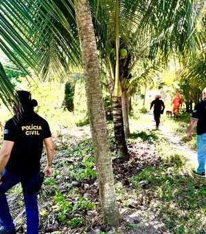 Operação integrada localiza corpo de João Paulo na Ilha do Meio, em Marechal Deodoro