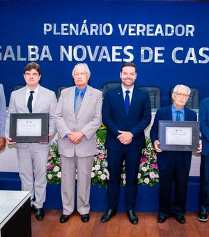 Câmara concede Título de Cidadão de Maceió aos empresários José Guido e James Thorp