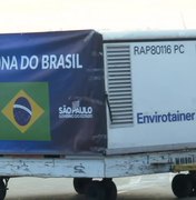 CoronaVac: matéria-prima para 14 milhões de doses chega a São Paulo