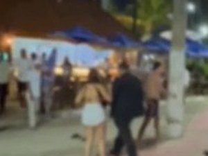 Homem é preso após confusão em bar na orla da Ponta Verde