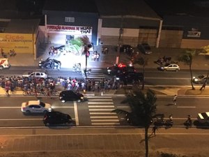 Homem com sinais de embriaguez ameaça e atropela policial em Maceió 