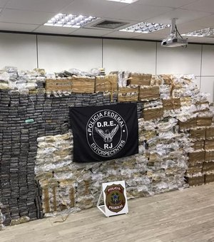 Rio de Janeiro PF apreende 2,5 toneladas de cocaína na Baixada Fluminense