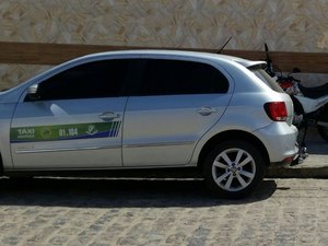 Mais um taxista tem carro roubado em Arapiraca
