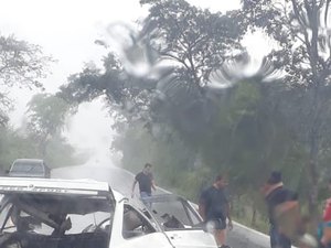 [Vídeo] Acidente em União dos Palmares acaba com vítima fatal