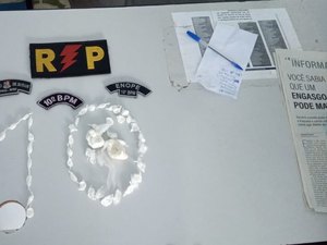 Homem é preso com cocaína na cidade de Palmeira dos Índios 