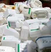 Adeal recolhe meia tonelada de embalagens de agrotóxicos e afins em Arapiraca