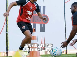 Vitória apresenta ex-atacante do ASA, Alex Bruno, para jogar a Série A