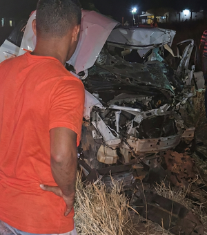 Tragédia na AL-220: colisão deixa seis mortos, incluindo criança e recém-nascido, no Sertão de Alagoas