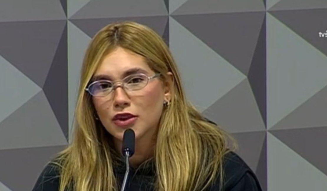 [Vídeo] Virgínia Fonseca confunde microfone com canudo na CPI das Bets