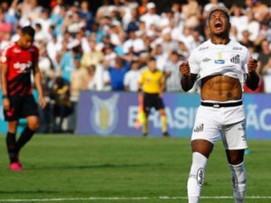 Santos empata com Athletico-PR e vê o Fla abrir vantagem
