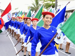 Avenida da Paz recebe desfile cívico militar neste 7 de Setembro
