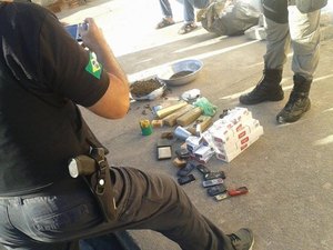 Em Arapiraca, polícia prende quadrilha que vendia cigarros de maconha embalados