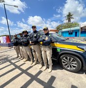 PRF realiza policiamento em Desfile Cívico no município de Satuba/AL