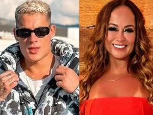 Tiago Ramos posta foto da mãe de Neymar e pede: 'Me faz feliz de novo'