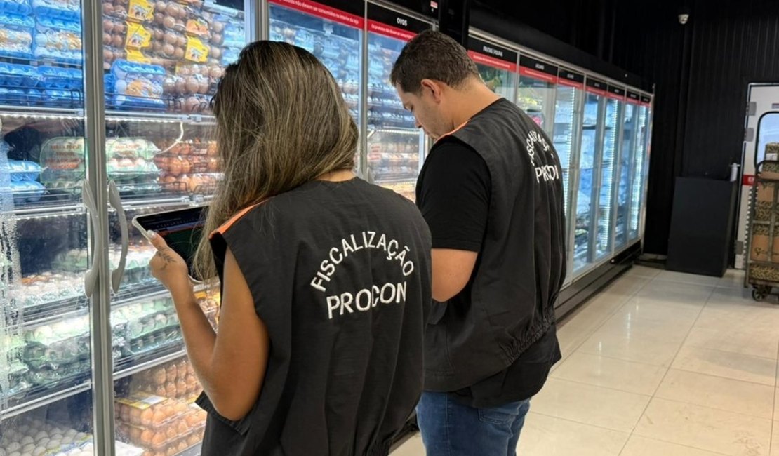 Durante pesquisa de itens da Cesta Básica, Procon autua supermercados em Maceió