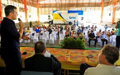 Evento de assinatura do Termo de Contrato, entre o Governo de Alagoas e o Programa Mesa Brasil (Sesc)