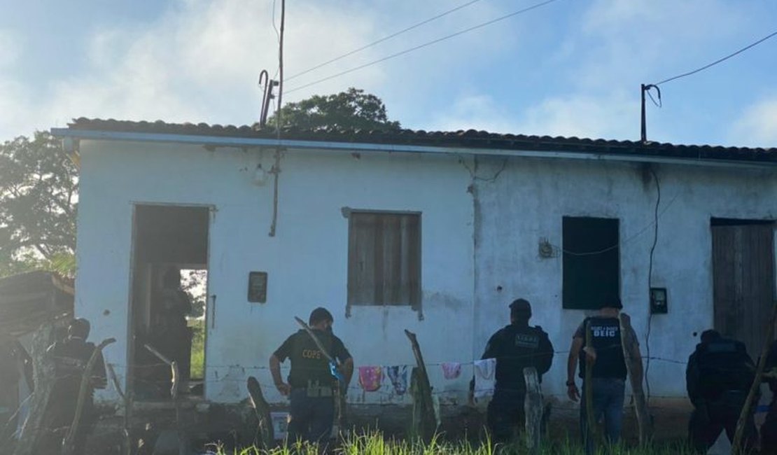 [Vídeo] Quadrilha se escondia na zona rural de Igreja Nova e era monitorada há 6 meses