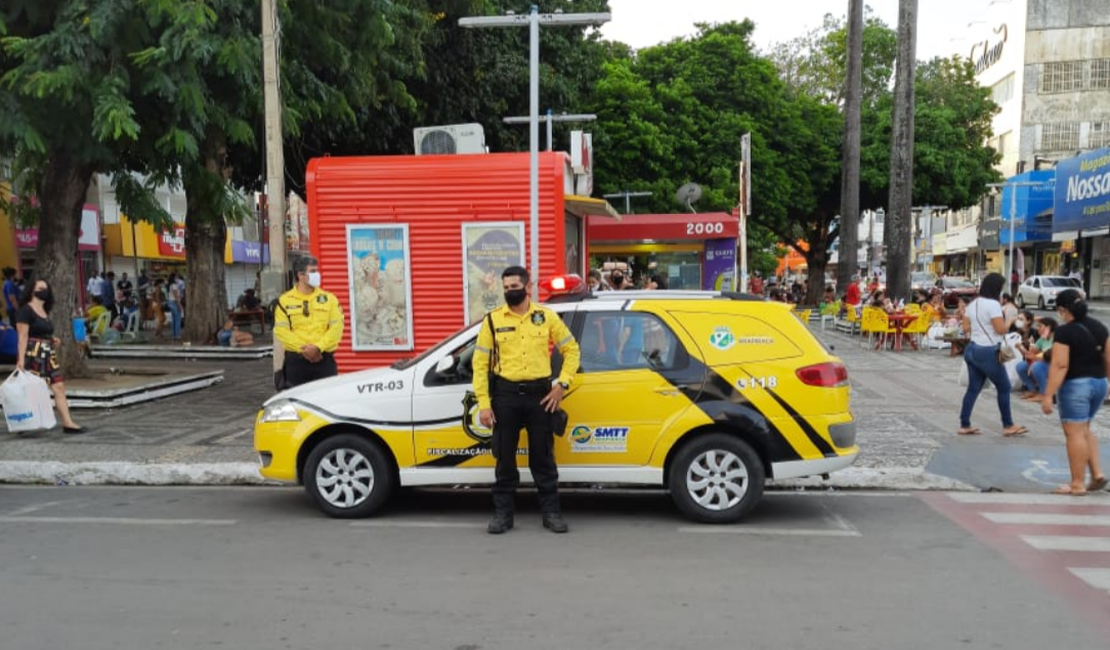 Agentes da SMTT de Arapiraca voltam às ruas após mais de um ano de 'operação padrão'